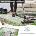 thumbnail image 5 of Spring Easter Outdoor Rug for Patio/Deck/Porch, Non-Slip Large Area Rug 4 x 6 Ft, Easter Eggs Bunny Truck Botanical Green Plaid Indoor Outdoor Rugs Washable Area Rugs, Camping Rug Carpet Runner, 5 of 8