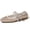 X-Beige, variant on Qaltryn Mesh Ballet Flats for Women with Buckle Fashion Fishnet Flats Comfortable Mary Jane Shoes for Casual & Work