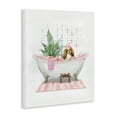 thumbnail image 3 of Stupell Industries Shabby Chic Puppy in Bathtub Pastel Canvas Art, 30 x 40, by Ziwei Li, 3 of 8