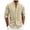 Khaki, variant on Zshosam Mens Button Down Shirt Short Sleeve Men's Linen Shirts Casual Lightweight Button Down Shirt Beach Vacation Summer Tops Short Sleeve Stylish Shirt Size M,(Pink M)