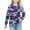 Purple, variant on UQJfacai Girls Camo Shirts Crewneck Long Sleeve Tops Graphic Tees Casual Loose Soft Pullover Blouse T-Shirt with Pocket 5-14 Years