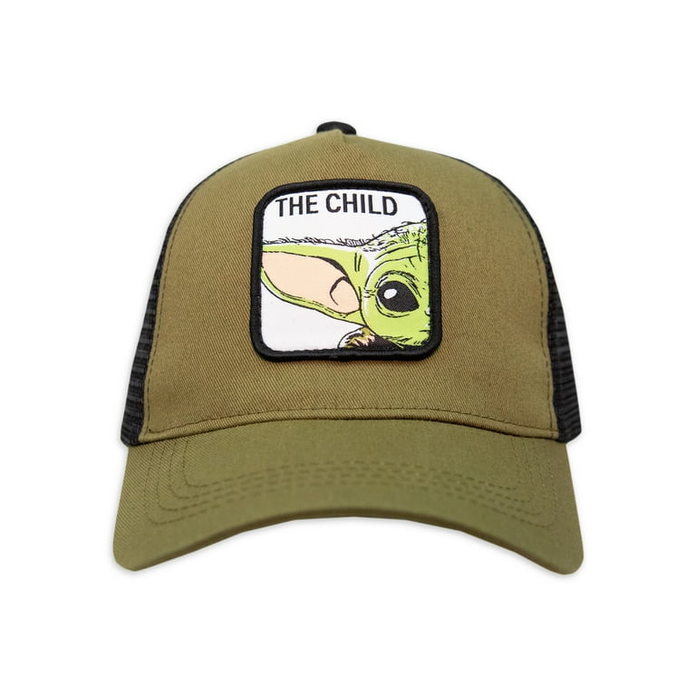 Star Wars Boys Baby Yoda Graphic Trucker Hat - Walmart.com