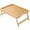 Camel, variant on Bamboo Bed Tray Table with Foldable Legs Breakfast Tray, Lightweight Laptop Desk for Eating, Reading, Working in Bed or Sofa – Portable Lap Desk with Handles, Perfect for Home (15.7×11.8×7.48 in)