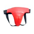 thumbnail image 3 of Mens Crotch Protector, Protective Support Training Accessories, Exercise Boxing Durable, Groin Protection for Workout Muay Red, 3 of 8