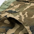 thumbnail image 5 of JLFKNG Male Casual Mid Waist Pant Short Cargo Pant Camouflage Pocket Zipper Fly Shorts Breathable Slim Fit, 5 of 7