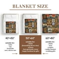 thumbnail image 4 of Veteran Gifts, Veteran Fathers Gifts, Veteran Gifts for Men, Army/Air Force/Navy Veteran Gifts, Vietnam Veteran Gifts, Gifts for Veterans, Veterans Day Gifts, Veterans Blanket Throw 50”x60”, 4 of 5