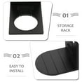 thumbnail image 3 of BESTYASH 3Ud Estante De Negro Para Con Montaje En Pared Y Soporte Ajustable De Aluminio Espacioso, 3 of 8