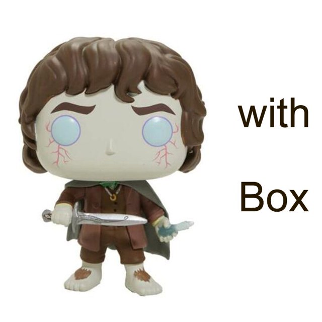 Gandalfs Frodo Gollum Grishnakh Figure Collection Vinyl Doll Model Christmas Halloween Gift Toys heqiyong LED