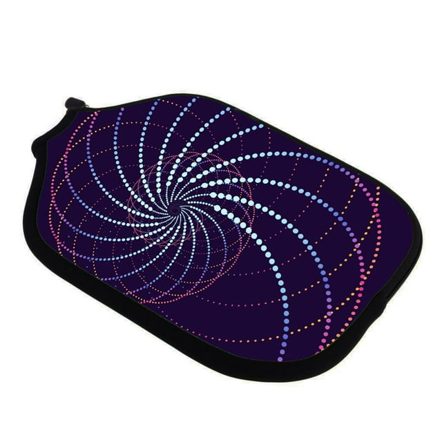 Funda de Neopreno DYNWAVEMX Estuche Protector para Raqueta Púrpura Violeta