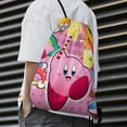 thumbnail image 5 of Kirby Drawstring Backpack Sports Gym Sackpack Water Resistant String Bag for Women Men, 5 of 7