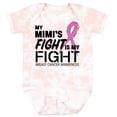 thumbnail image 3 of Inktastic My Mimi's Fight is My Fight Breast Cancer Awareness Boys or Girls Baby Bodysuit, 3 of 5