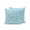 Aqua Blue, White, Cyan, variant on Outdoor Pillows Waterproof, Botanical Rose Bud Bedding Throw Pillows with Insert for Couch Sofa Bed, Vintage Brown Floral Leaves Farmhouse 18x18 Inch Pillowcases Decorative Patio Pillow Set of 2