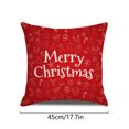 thumbnail image 3 of Naiovety Funda de almohada navideña con estampado de Navidad, funda de cojín para sofá, funda de almohada decorativa para el hogar, sofá, Navidad, Kits de decoración para fiestas No.20 Naiovety HA007803-20, 3 of 6