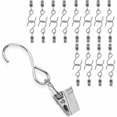 thumbnail image 1 of 25 PCS Metal Curtain Hanging Hooks, Curtain Clip, Party String Lights, Outdoor Activity Wire, Home Decoration, 1 of 5