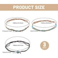 thumbnail image 2 of 3Pcs 3 Styles Western Cowboy Hat Bands GlassBeads Hats Belt Replacement, 2 of 7