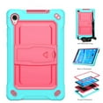 thumbnail image 7 of Dteck Case for Lenovo Tab M8 8.0 inch, Heavy Duty Shockproof Case with Shoulder Strap for Lenovo Tab M8 TB-8505F/8505X, Built-in Kickstand,Mint+Rose, 7 of 7