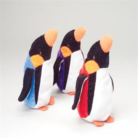 US Toy Company SB438 Beanbag Penquins - Pack of 12