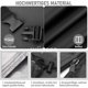 thumbnail image 3 of Parasol protective cover with rod, cover for parasol 2m to 3m Large parasol protective cover, UV protection, weatherproof, windproof and snowproof, 26, 3 of 5