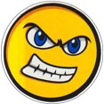 thumbnail image 1 of 2" #3 Smiley Face Smiling Vinyl Sticker, 1 of 1