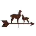 thumbnail image 7 of EZ Vane Alpaca and Baby Weathervane | Post Mount | 14 Gauge Steel | Sealed Ball Bearings | Home or Garden, 7 of 7