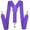 Purple, variant on Men's Suspender Braces - Heavy Duty Clip on Suspenders - Fully Adjustable and Elasticated - Fashion Accessory for Parties, Weddings, Casual, Formal Events
