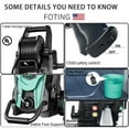 thumbnail image 5 of FOTING Electric Pressure Washer with Inlet Hose & Filter, 4500 PSI 3.2 GPM Power Washer with 4 Quick Connect Nozzles & Foam Cannon for Cars/Fences/Driveways/Patios/Home Cleaning, 5 of 8