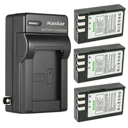 Image of Kastar 3-Pack EN-EL9 Battery and AC Wall Charger Replacement for Nikon D5000 SLR Digital Camera D40 SLR Digital Camera D40X SLR Digital Camera D60 SLR Digital Camera D3000 SLR Digital Camera