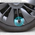 thumbnail image 3 of Couvre-roues Hubcap, 4 Pcs Couvre-Roues Noir Mat pour Modèle Y 2020 à 2023, 3 of 8