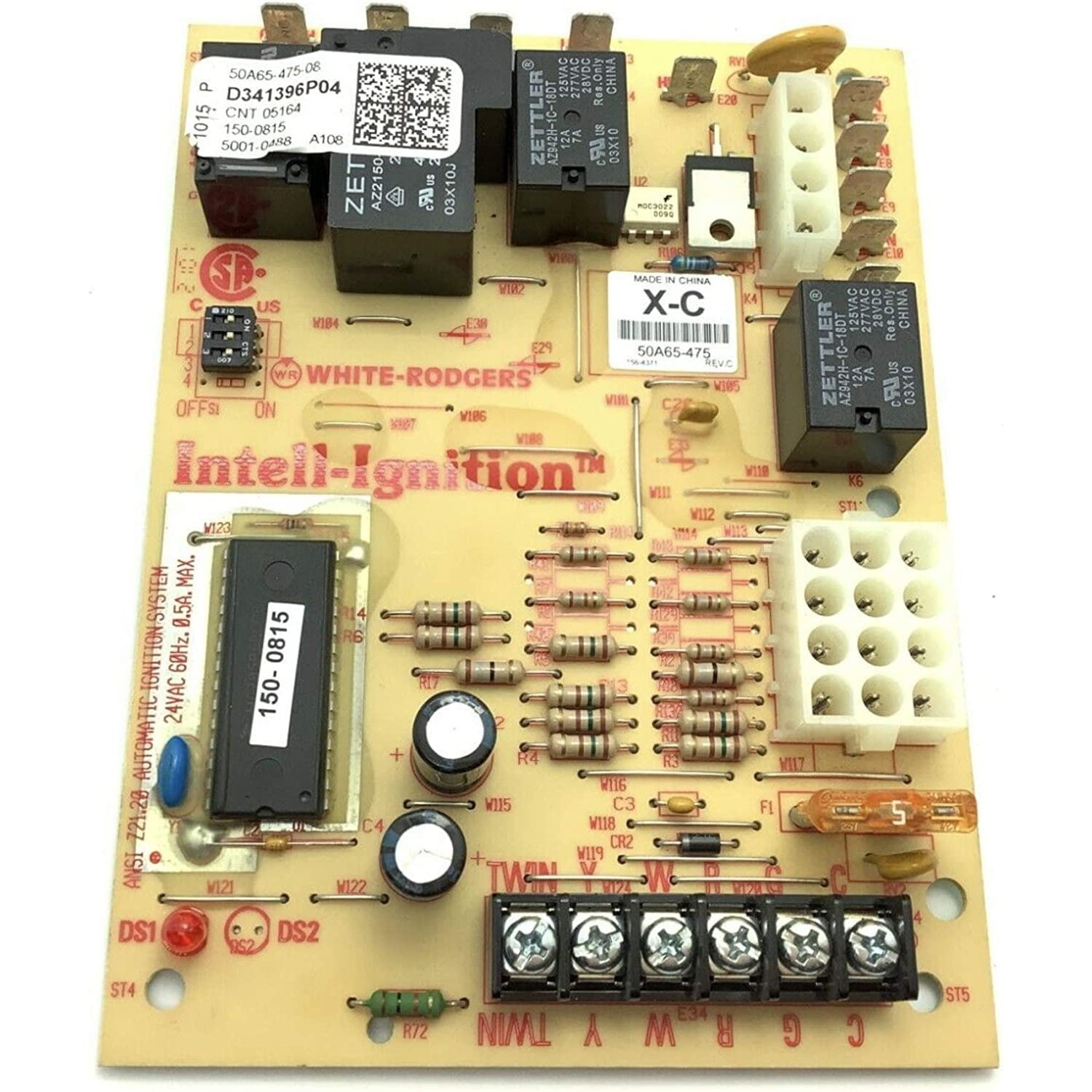 OEM LLAYYC Upgraded Furnace Control Circuit Board 50A65475