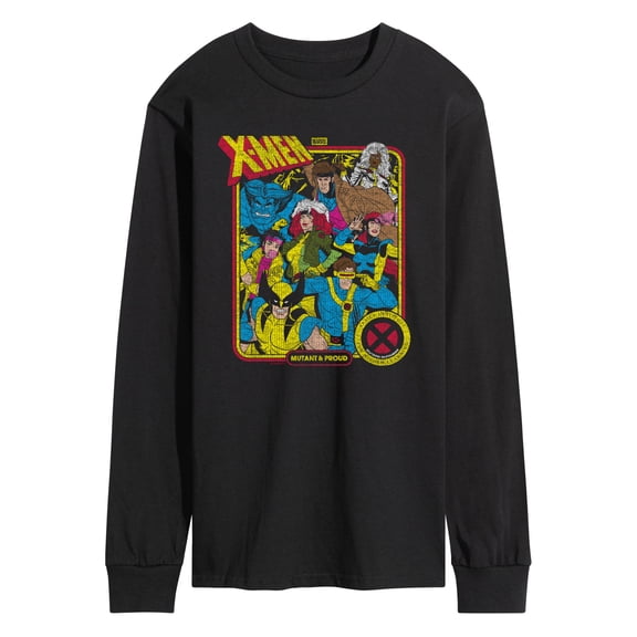 X-Men - Retro Long Sleeve Graphic T-Shirt