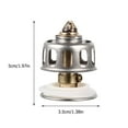 thumbnail image 2 of Raindrops Bathroom Sink Drain Stopper Core Pop Up Plug Core Drain Control 3Pcs, 2 of 8