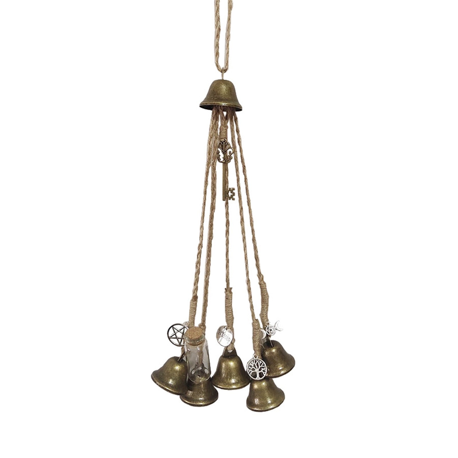 Wind Chimes Protection Door Handmade Hanging Witch Bells Decoration For