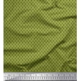 thumbnail image 1 of Soimoi Modal Satin Fabric Honeycomb Geometric Print Fabric by The Yard 42 Inch Wide, 1 of 2