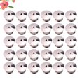 thumbnail image 3 of MasteelfCA 30PCS Durable Metal Flat Locking Pin Backs Brooch Badge Accessories (Silver), 3 of 8