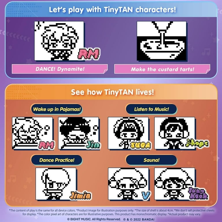Tamagotchi Nano x BTS TinyTAN Hugmy Tamagotchi Jungkook ver