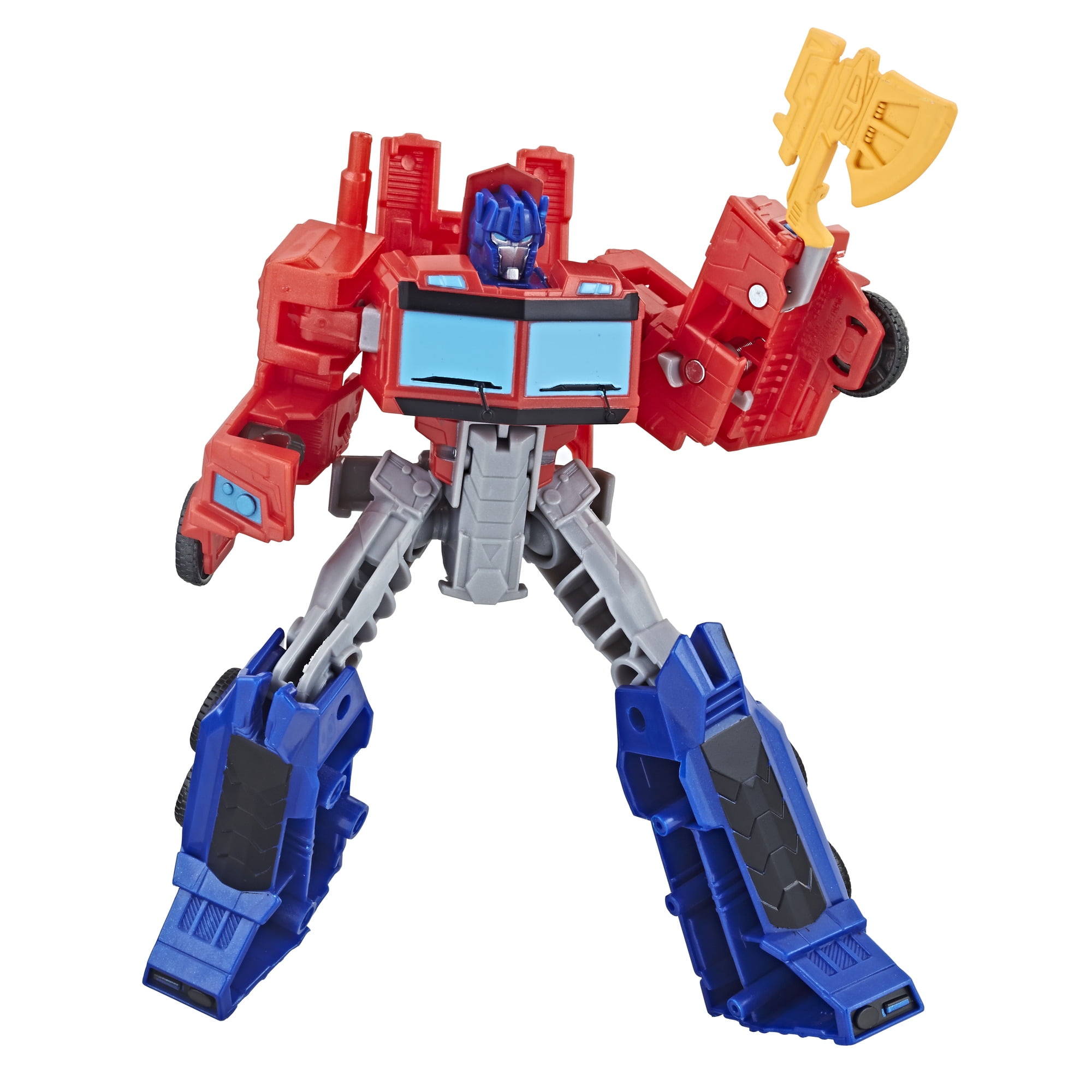 Bash Attack Transformers Cyberverse Hasbro E3639 Actionfigur Optimus Prime 