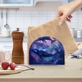thumbnail image 6 of Whales on Space Napkin Holder for Table Clear Napkin Stand Paper Holder Acrylic Organizer Dispenser Napkins for Dinner Kitchen Restaurant Room, 6 of 8