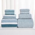 thumbnail image 4 of 8 Pack Bath Towels Set, Absorbent Quick Dry Bath Towels,2 Large Bath Towels, 2 Hand Towels & 4 Washcloths, Soft Luxurious Towels for Bathroom Kitchen Spa Hotel Gym, 4 of 7