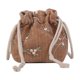 thumbnail image 1 of Zhuge Bolso de hombro tejido para mujer, bolso de mano tejido, bolso de mano tejido elegante para playa de verano, bolsos de hombro de 5,9 x 2,36 x 5,9 pulgadas (marrón), 1 of 4