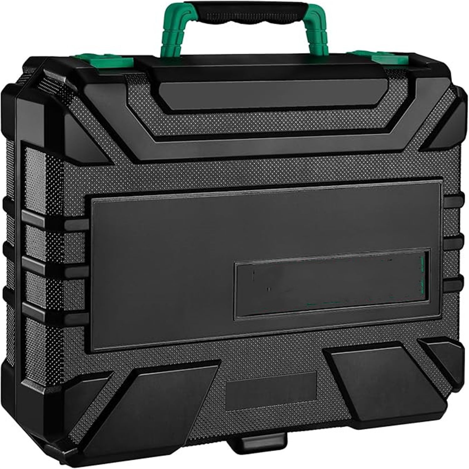 Tool Kit: 8V Cordless Drill, Home Toolbox with storage case, Hand Tool set for Home Repairs 126 Piece, Green
