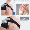 thumbnail image 4 of Hombrera de vendaje deportivo Universal ajustable Protector de hombro hombrera derecha ejercicio físico para hombres y mujeres deportivos ANGGREK Otros, 4 of 8