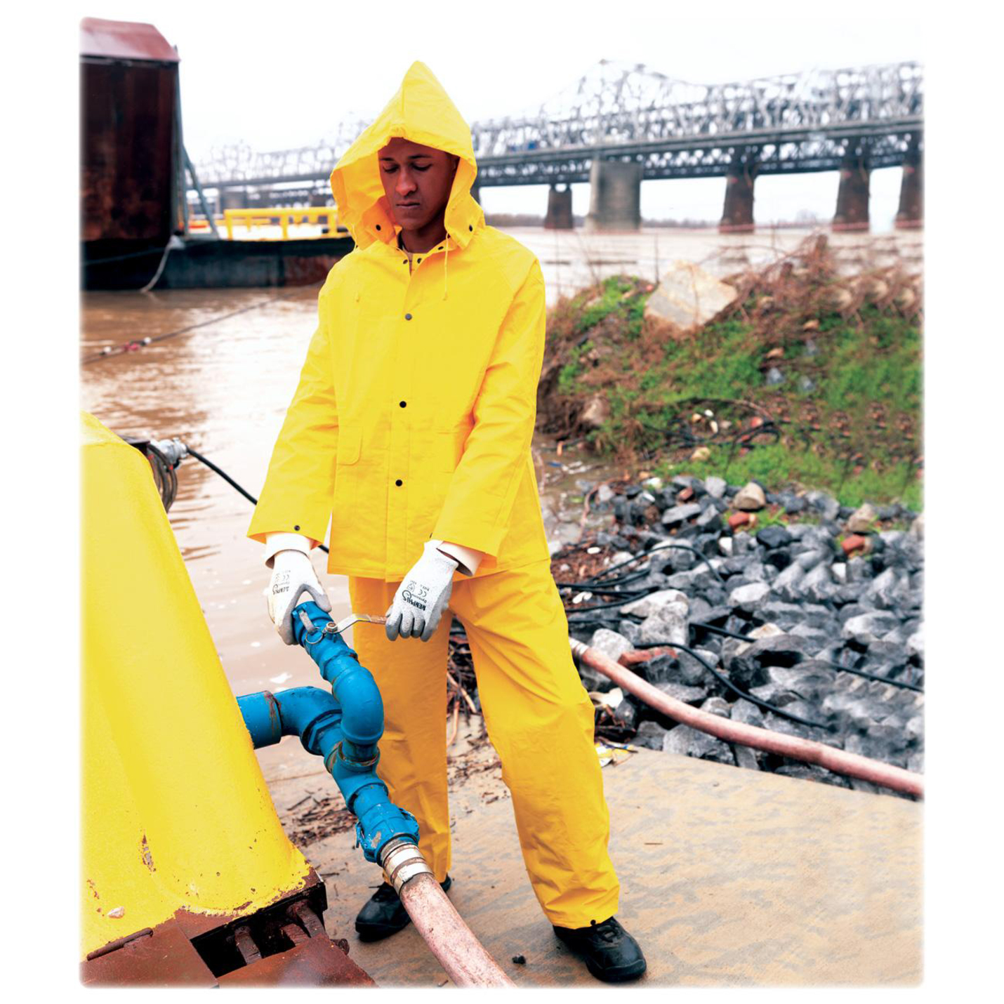 MCR Safety Three-piece Rain Suit - image 2 of 2