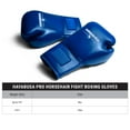 thumbnail image 6 of Hayabusa Pro Horsehair Fight Boxing Gloves for Men & Women - layered Horsehair and Foam Knuckle Padding, Top-Grain Cowhide Leather, Lace-Up Closure, Ergonomic Design, for Amateurs & Pros - Blue, 10oz, 6 of 6