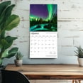 thumbnail image 5 of Aurora Borealis | 2026 12x24" (Hanging) Wall Calendar | Plastic-Free | BrownTrout, 5 of 9