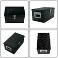 thumbnail image 4 of ALL-CARB 20 Inch Aluminum Tool Box Trailer Tongue Tool Box Organizer Black With Lock Key, 4 of 6