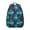 Blue-green, variant on Mushroom Print School Bookbag for College Students, Large Capacity with Laptop Protection, Comfortable to Carry, Ideal Gift for Teens and Campus Commute