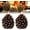 Style-B*2, variant on Flameless Pinecone Candles Battery Operated, 2026 New LED Wax Pine Cone Candles, Multi-Functional Flameless Flickering Candless for Fall, for Christmas Home Party Decoration(Style-B,2PCS)