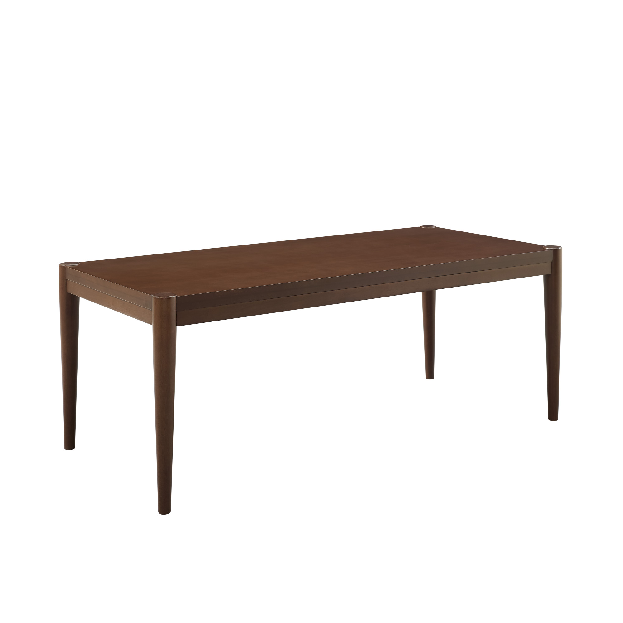 Manor Park Mid Century Tapered Leg Wood Coffee Table, Walnut