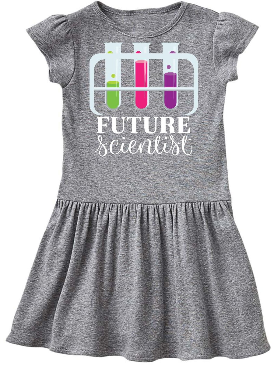 inktastic Future Chemist Girls Scientist Toddler Long Sleeve T-Shirt 