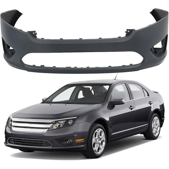 SEBLAFF Front Primed Bumper Cover Fascia Replacement for Fusion 2010 2011 2012 FO1000650 AE5Z17D957BAPTM